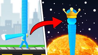 WORLD RECORD LONGEST NECK In Long Neck Run!