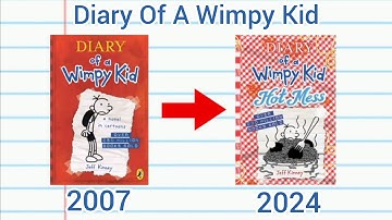 Evolution Of Diary Of A Wimpy Kid