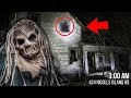 DO NOT ENTER THIS SCARY HAUNTED HOUSE AT 3 AM!! *CREATURE ATTACKED US*