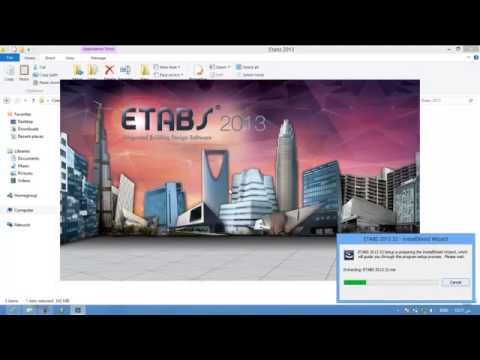 تسطيب وتفعيل برنامج ايتابس 2013 للمهندس محمد على 0    2013