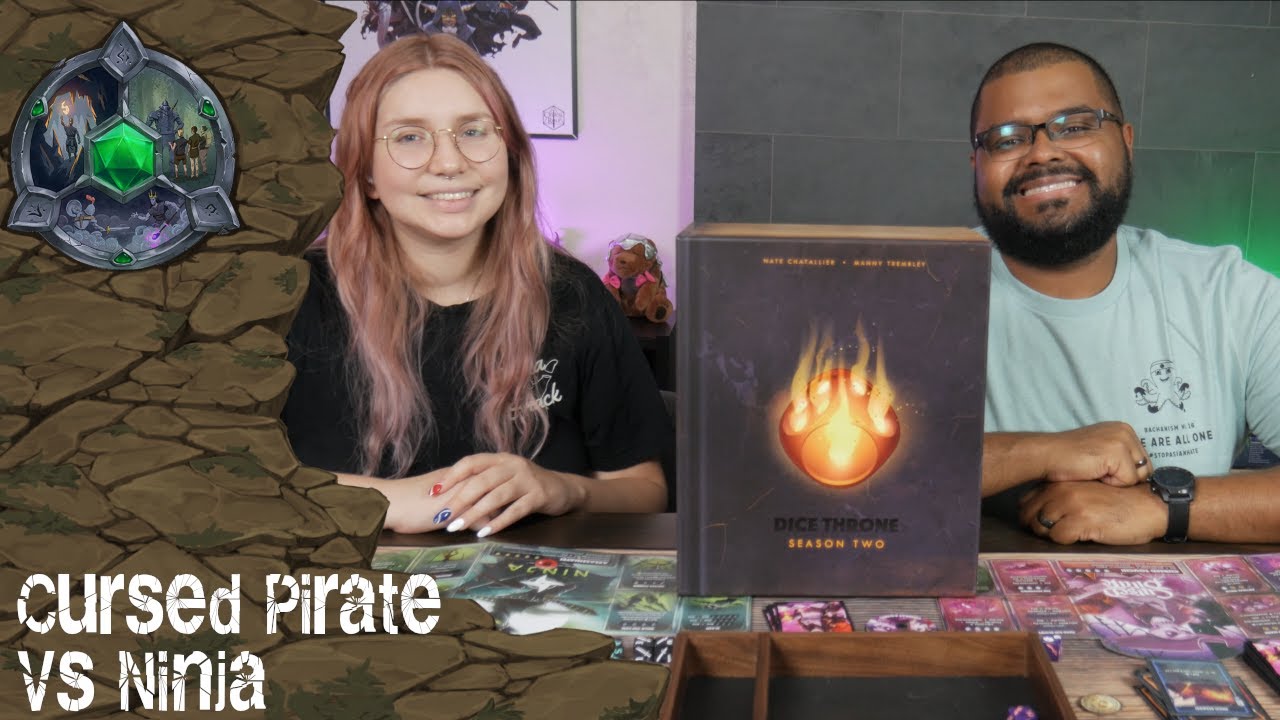 Let's Play - Dice Throne: Cursed Pirate vs Ninja