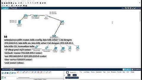 tutorial lengkap membuat topologi yang efisien dari nol