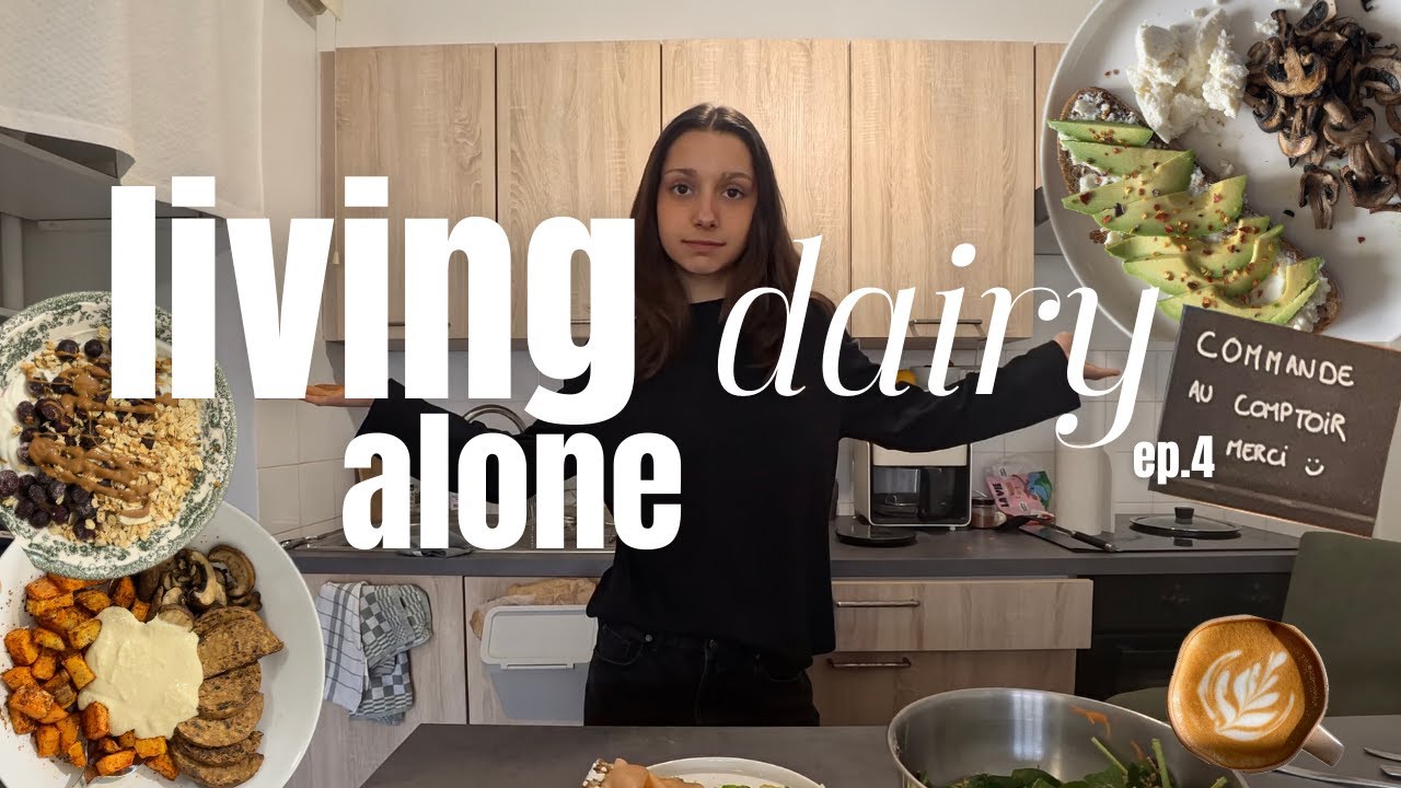 ce que je mange quand je vis seule (coffee shop, what i eat)