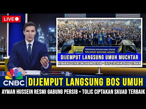 GEMPARKAN ASIA! STRIKER GANAS AYMAN HUSSEIN RESMI MERAPAT KE PERSIB • TANGIS RIBUAN BOBOTOH PECAH 