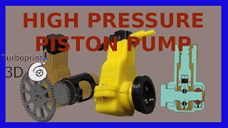 3D Printed High Pressure Pump ( files in description )