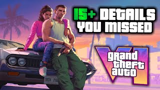 15+ Details You Missed in The GTA 6 Reveal Trailer! (IRL References, Vehicle Improvements, and More)