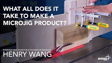 What does it take to make a Microjig product? | Rare Interview with Henry Wang, Founder of Microjig.