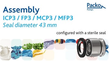 Assembly - Configured with a sterile seal: ICP3, FP3, MCP3 & MFP3