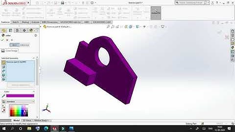 Solidworks Tutorials - Exercise -8