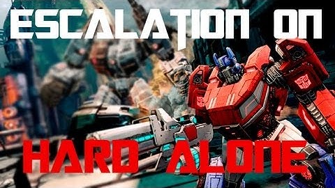 Escalation on Hard ALONE in Ignition - Transformers Fall of Cybertron Gameplay