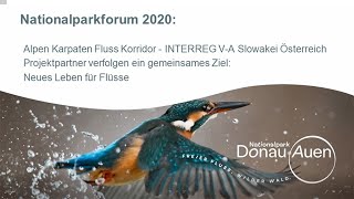 Aufzeichnung des Nationalparkforums 2020