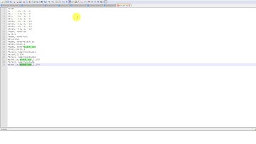 abaqus making input file using ngen, elgen, nfill