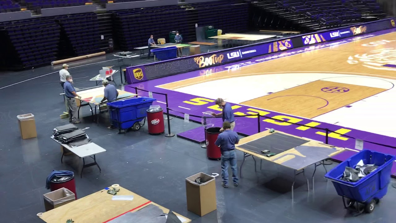 The LSU PMAC has Been Turned into a Temporary PPE Production Facility 2 YouTube