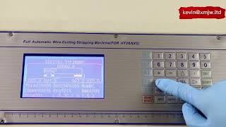 How to Operate A Wire Cutting Stripping And Twisting Machine