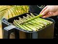 My Friend Showed Me This Asparagus Trick — Now I Make It Every Week! Air Fryer Magic 🌱