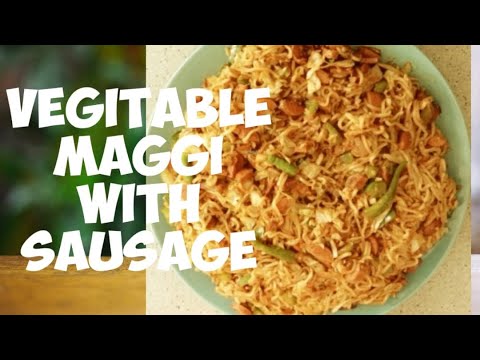 Maggi Mix Vegetable | How to Make Maggi Fry |  Easy Maggi Noodles Veg Recipe _ By Ham Tum Foods