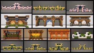 Minecraft Base Wall Design and Ideas Compilation
