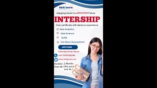 join Our 2-Month Paid Internship in Data Analytics, Data Science, AI/ML, & Full Stack (Python/Java)