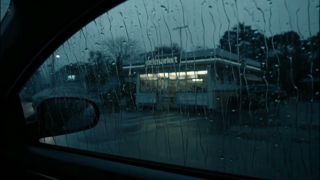 Duérmete Rápido en el Coche 🚗🌧️ Lluvia Intensa Golpeando el Vidrio para Relajarte