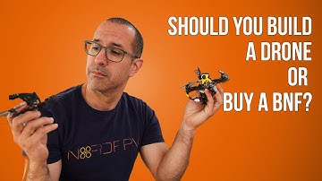 Should you build your first drone or buy a bind and fly (BNF)