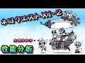 ネコクエスト / ネコクエストＸⅠ-２ 性能分析　にゃんこ大戦争　ダイナマイツガチャ