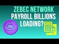 Zebec Network Payroll Billions Loading?! ZBCN
