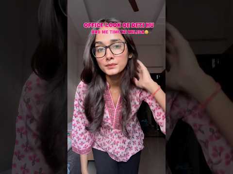 Office Look de deti hu😎🩷 #officefit #grwm #fashionblog #lifestyle #deepikayadav07