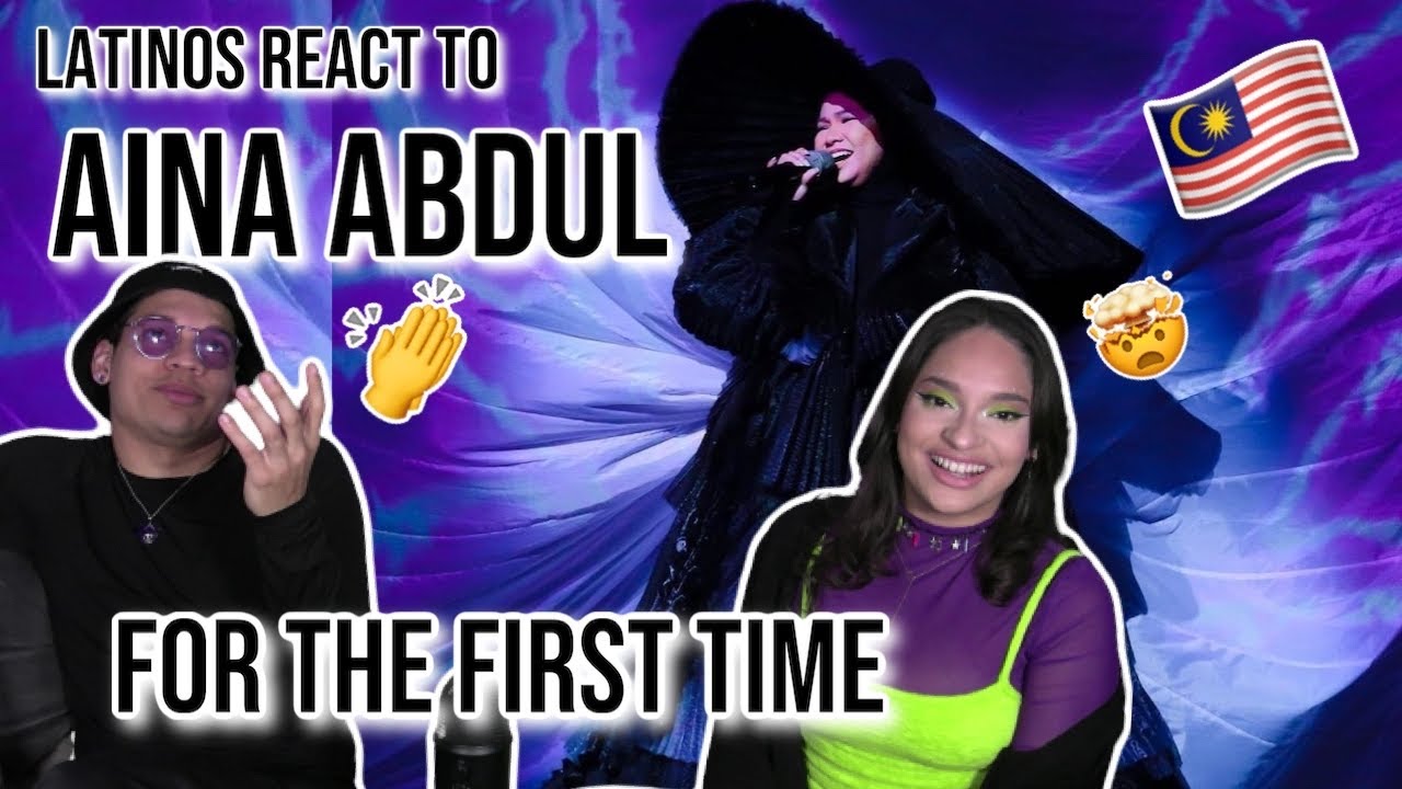 Latinos react to Aina Abdul for the FIRST TIME 😯👏✨| Semalam | REACTION