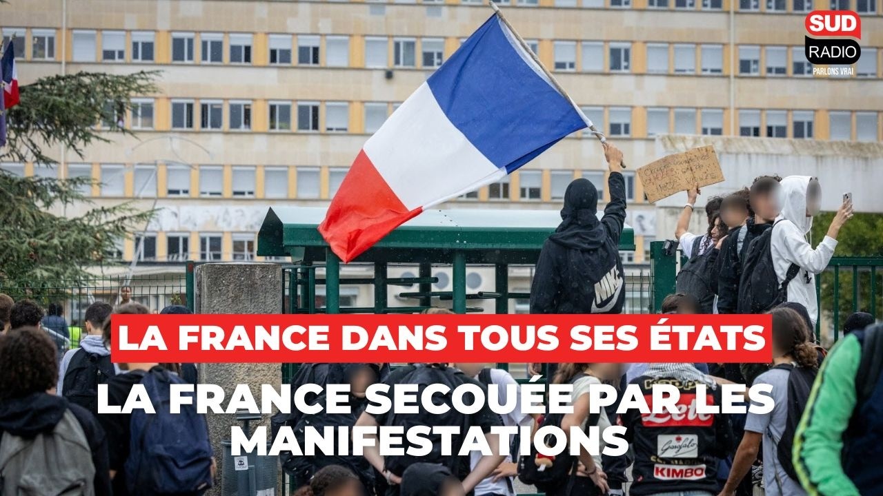 La France secouée par les manifestations