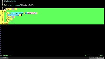 Linux Shell Timer Stopwatch BASH Script Part 1