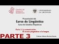 Curso de Lingüística Parte 3 de 4