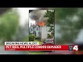 Pet killed, 2 firefighters injured in fire at St. Charles condo complex
