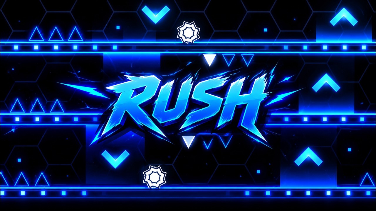 RUSH by DHaner | Geometry Dash - YouTube