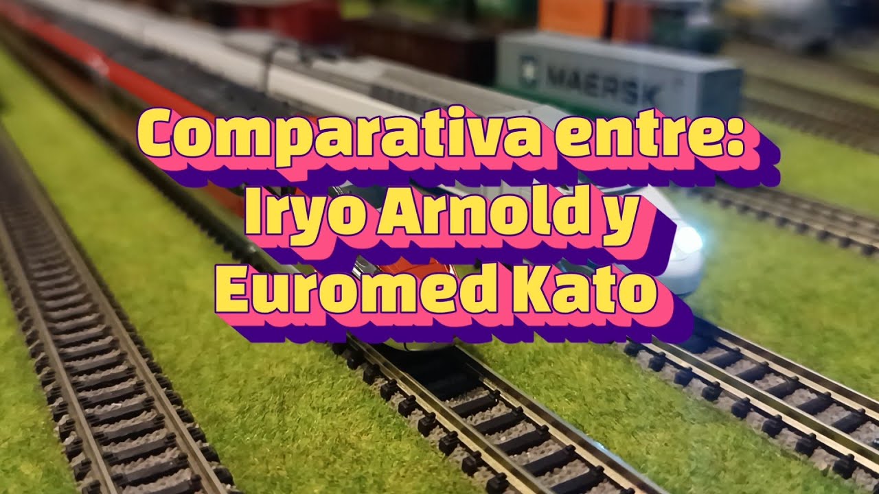 Comparativa entre Iryo Arnold y Euromed Kato 