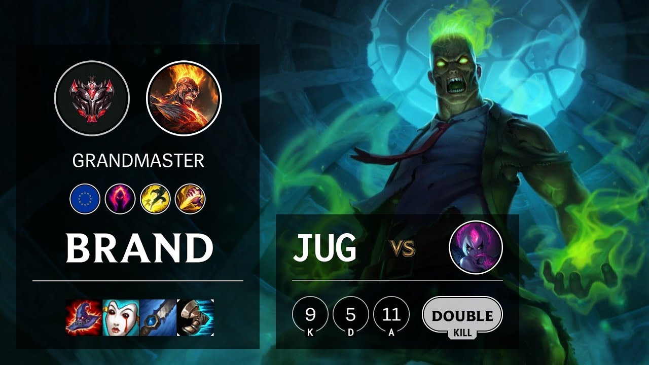 Brand Jungle vs Evelynn - EUW Grandmaster Patch 10.6