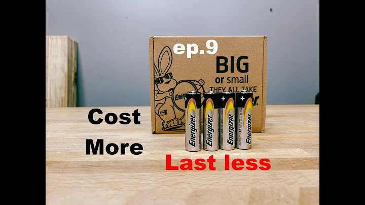25-06 | Best AA Battery ep.9 | Energizer Standard vs kirkland vs duracell | #energizer #battery