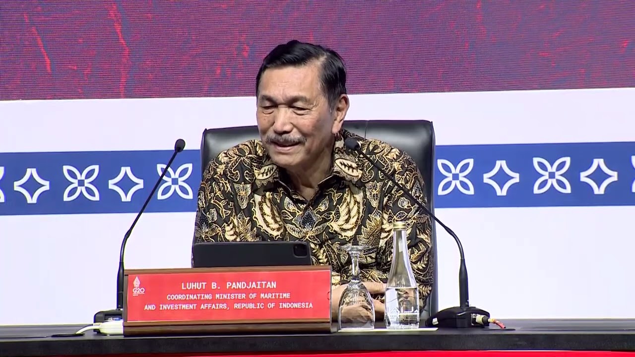 Live Event KTT G20: Konferensi Pers - Siap Sambut G20