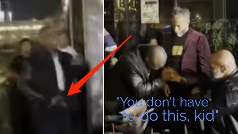 Goon Pulls Gun Out On Mike Tyson and Mike Don