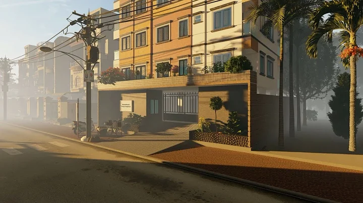 A City Street Scene | Animated Render | Lullaby of Woe | Lumion | Sketchup | Archviz |