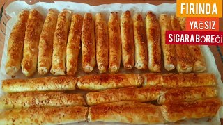 Sigara Böreği Nasıl Yapılır?Firinda Yağsiz Dişi Çitir İçi̇ Yumuşacik, Sigara Böreği Tarifi.