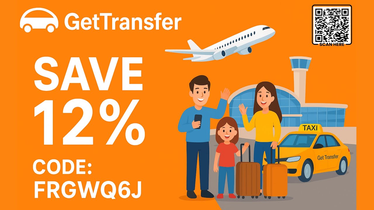 Промокод GetTransfer FRIPV57 — сэкономьте 12%