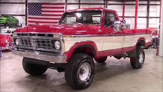 1976 Ford F250 red