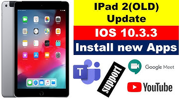 How to download apps on your old iPad or iPhone (iOS 10.3.3 or below) iPad Mini / iPad 1, 2, 3, 4,