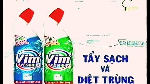 Quảng cáo Vim Vệ Sinh (Tẩy sạch & diệt trùng - 2000-2004) (15s) (Miền Bắc)