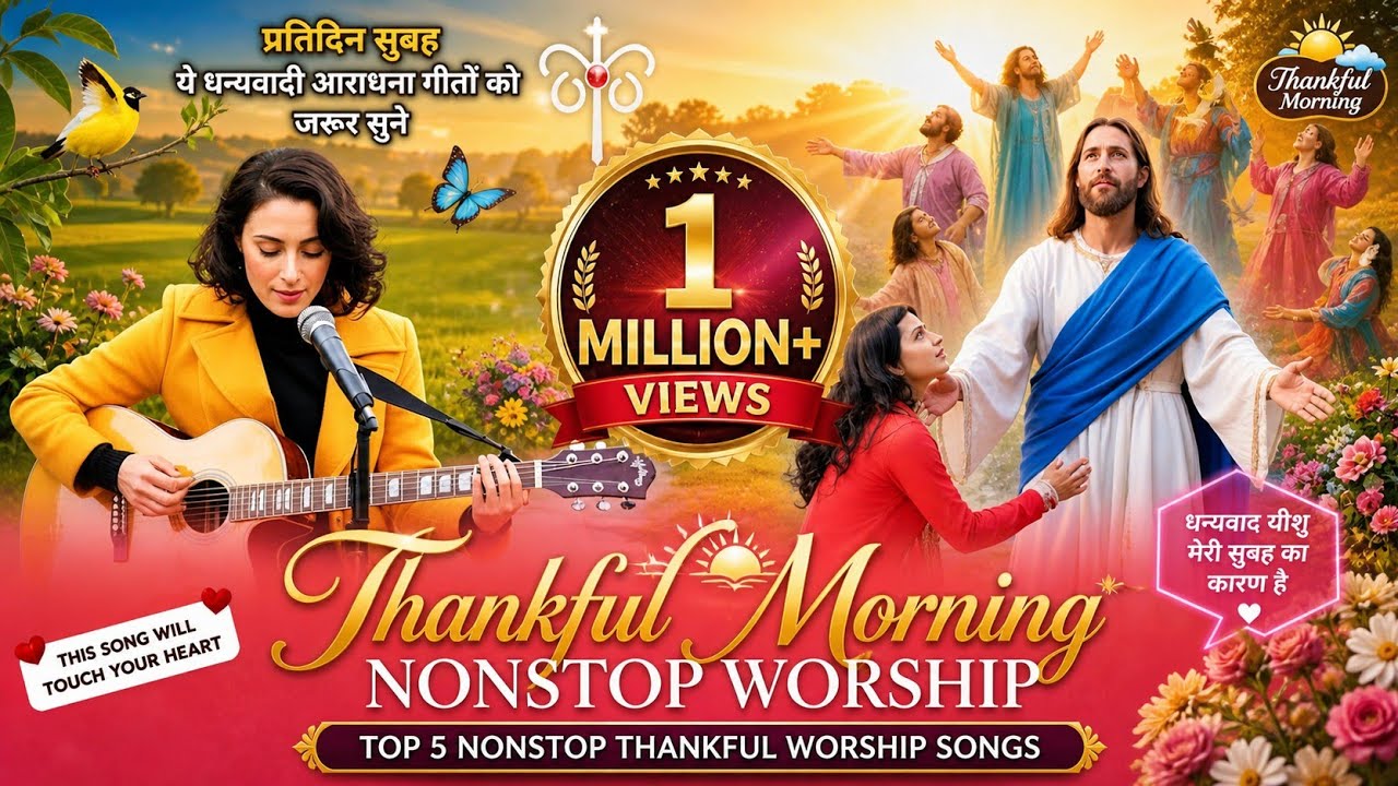 धन्यवाद यीशु मेरी सुबह का | New Hindi Thanksgiving Morning Worship Song | Nonstop Top 10 Masih Song
