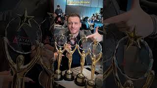 Top 10 Turkish Male Actors With Most TV Series Awards #shorts