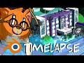 Graduate Cat and the Hospital Diorama (Blender Toon Shader Timelapse)