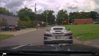 IN A HIGH SPEED CHASE CORVETTE LOSES POLICE IN 60 SECONDS
