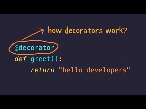 Python decorators made simple