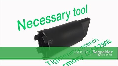 How to mount metal ring on Harmony Flush pushbutton XB5